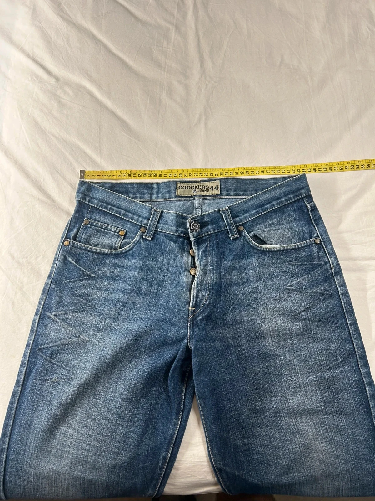 Jean recta azul coockers jeans 44 vintage bordado en la parte posterior talla 44 – photo 7